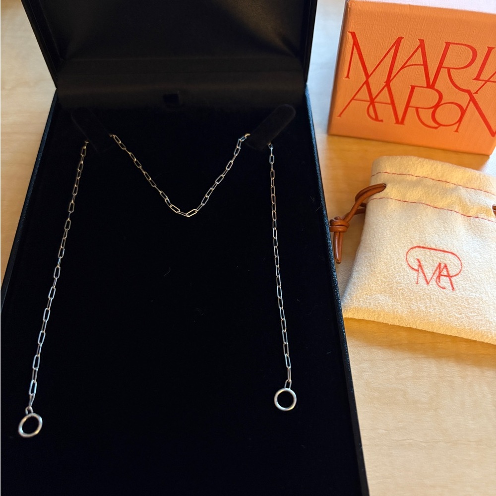 Marla Aaron Square Link Chain